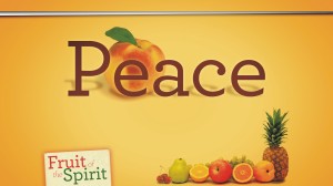 Fruit of the spirit - Peace (blank)