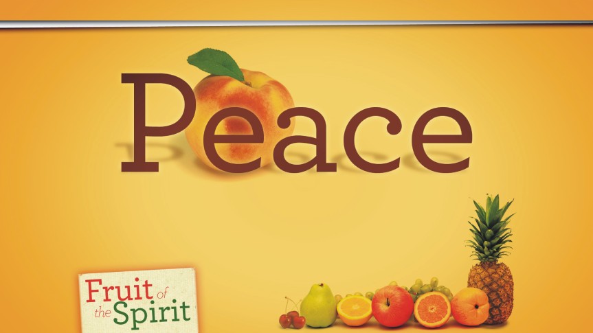 Image result for THE FRUIT OF PEACE"