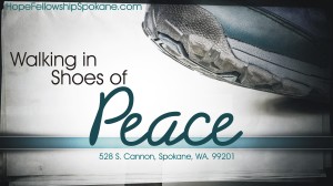Walking in Shoes of Peace